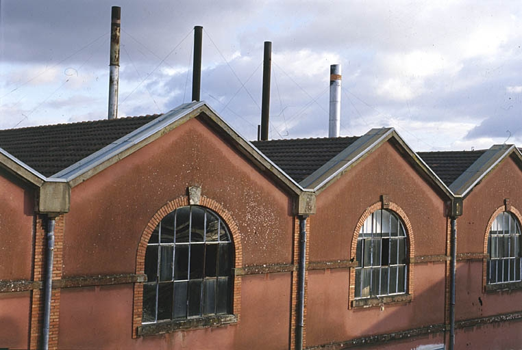 Chaufferie : façade ouest. © Jérôme Mongreville / Région Bourgogne-Franche-Comté, Inventaire du patrimoine - 2001