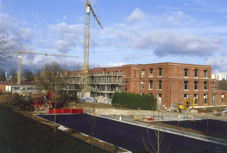 Atelier de filature : vue d'ensemble depuis le sud. © Jérôme Mongreville / Région Bourgogne-Franche-Comté, Inventaire du patrimoine - 2001