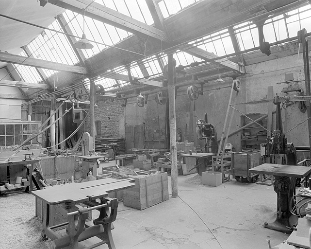 Vue d'ensemble de l'atelier depuis le sud-est. © Yves Sancey / Région Bourgogne-Franche-Comté, Inventaire du patrimoine - 2002