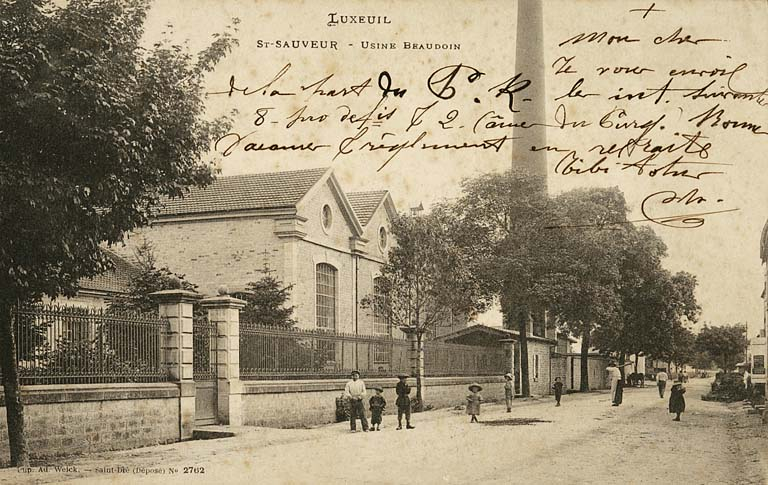 Luxeuil. Saint-Sauveur - Usine Beaudoin. © Jérôme  Mongreville (reproduction) / Région Bourgogne-Franche-Comté, Inventaire du patrimoine - 2006