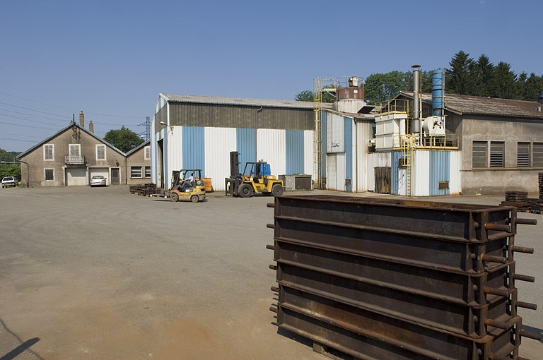 L'ancien et le nouvel atelier de fonderie. © Jérôme Mongreville / Région Bourgogne-Franche-Comté, Inventaire du patrimoine - 2006
