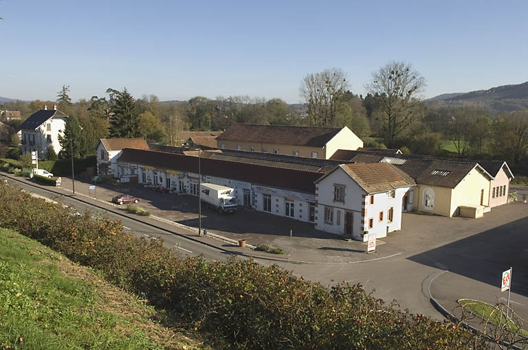 Vue plongeante depuis l'ouest. © Jérôme Mongreville / Région Bourgogne-Franche-Comté, Inventaire du patrimoine - 2006