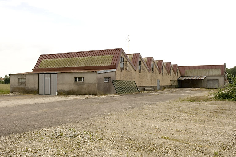 Atelier de fabrication (retorderie). Vue depuis le nord. © Jérôme Mongreville / Région Bourgogne-Franche-Comté, Inventaire du patrimoine - 2007