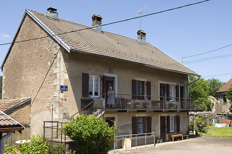 Logement ouvrier. © Jérôme Mongreville / Région Bourgogne-Franche-Comté, Inventaire du patrimoine - 2007