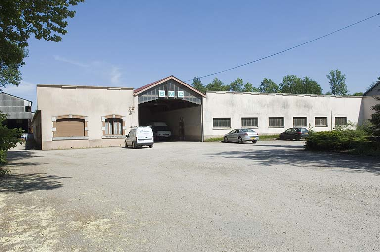 Vue d'ensemble depuis l'entrée. © Jérôme Mongreville / Région Bourgogne-Franche-Comté, Inventaire du patrimoine - 2009