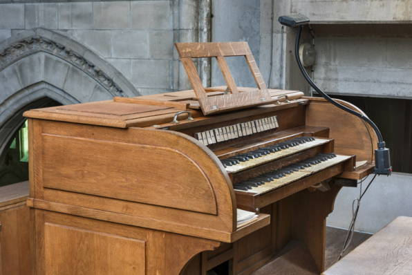 Détail de la console.  © Région Bourgogne-Franche-Comté, Inventaire du patrimoine