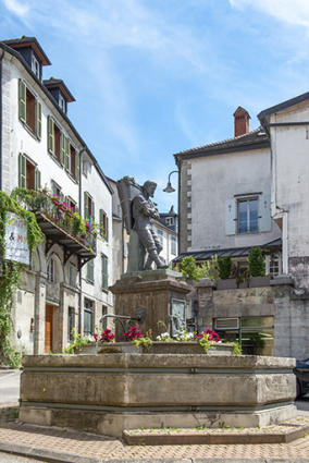Vue depuis le nord. © Région Bourgogne-Franche-Comté, Inventaire du patrimoine