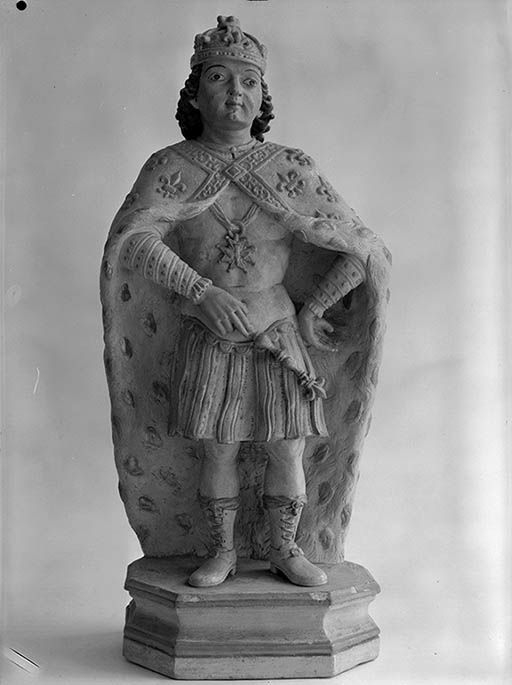 statue © Michel Thierry / Région Bourgogne-Franche-Comté, Inventaire du patrimoine - 1974