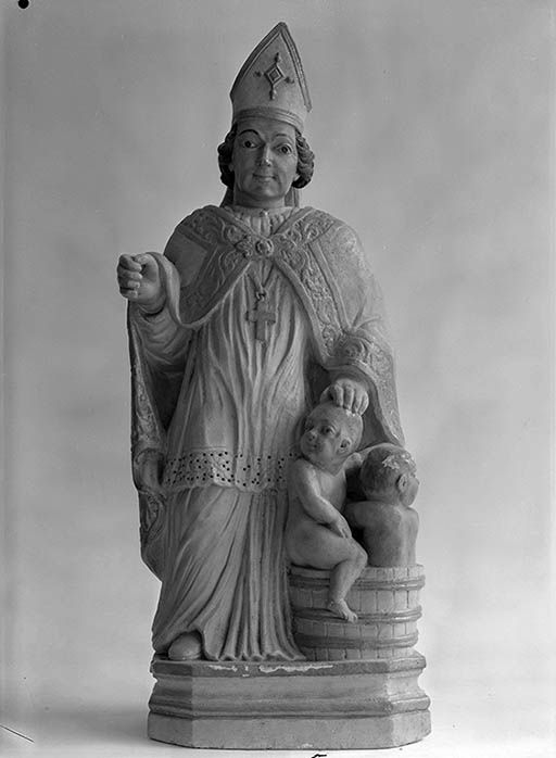 statue © Michel Thierry / Région Bourgogne-Franche-Comté, Inventaire du patrimoine - 1974