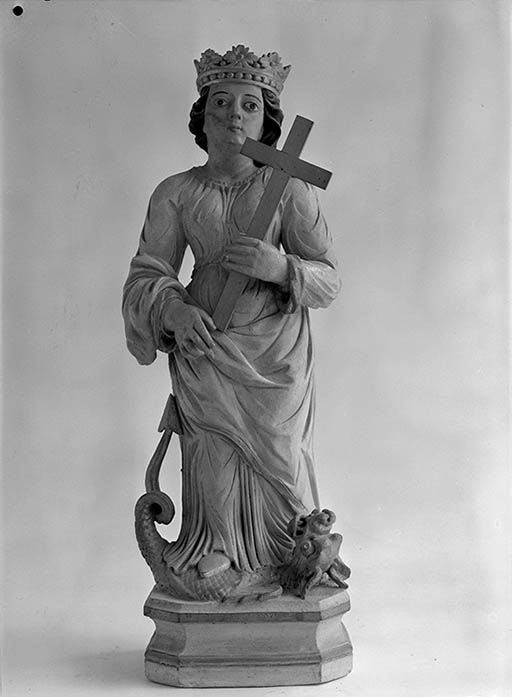 statue © Michel Thierry / Région Bourgogne-Franche-Comté, Inventaire du patrimoine - 1974