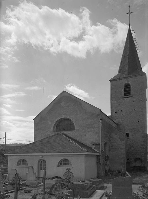 église paroissiale © Jean-Luc Duthu / Région Bourgogne-Franche-Comté, Inventaire du patrimoine - 1974