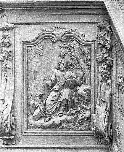 Saint Jean. © Yves Sancey / Région Bourgogne-Franche-Comté, Inventaire du patrimoine - 1974