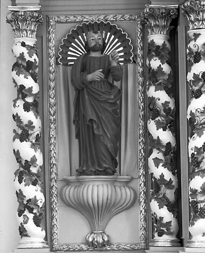 Saint Pierre. © Yves Sancey / Région Bourgogne-Franche-Comté, Inventaire du patrimoine - 1974