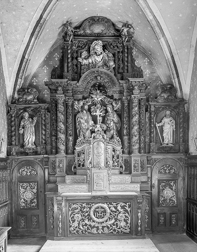 Vue rapprochée. © Yves Sancey / Région Bourgogne-Franche-Comté, Inventaire du patrimoine - 1975