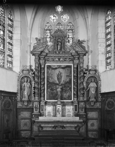 Vue d'ensemble. © Yves Sancey / Région Bourgogne-Franche-Comté, Inventaire du patrimoine - 1976