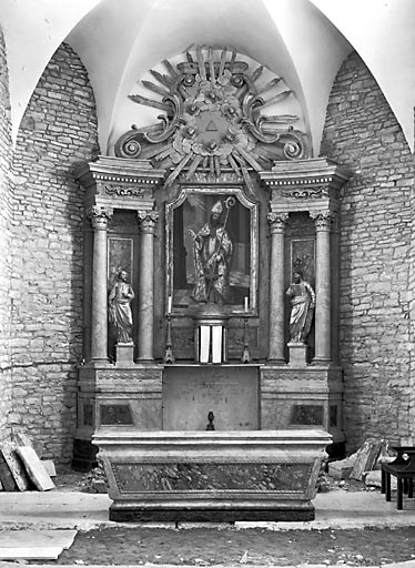 Vue générale. © Yves Sancey / Région Bourgogne-Franche-Comté, Inventaire du patrimoine - 1977