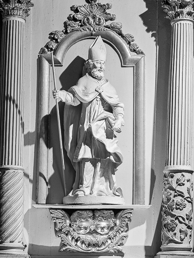 Vue de l'évêque de droite. © Yves Sancey / Région Bourgogne-Franche-Comté, Inventaire du patrimoine - 1978