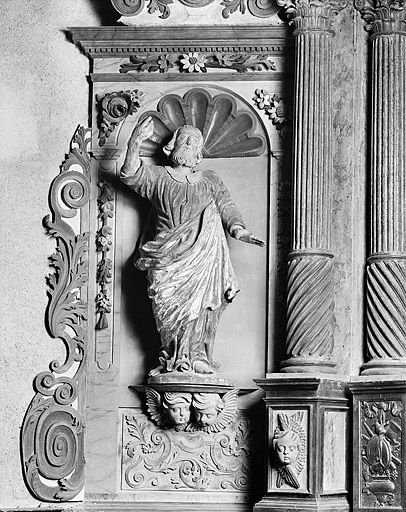 Saint Pierre. © Yves Sancey / Région Bourgogne-Franche-Comté, Inventaire du patrimoine - 1982