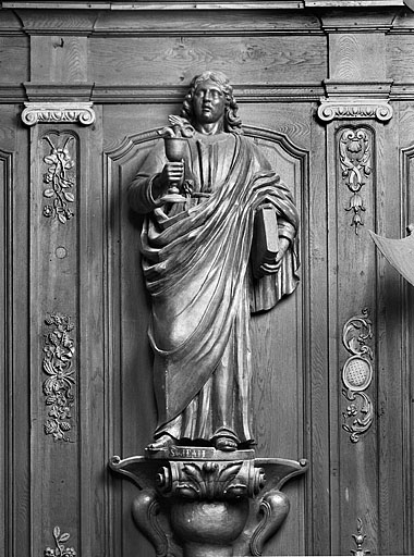 Saint Jean. © Yves Sancey / Région Bourgogne-Franche-Comté, Inventaire du patrimoine - 1982