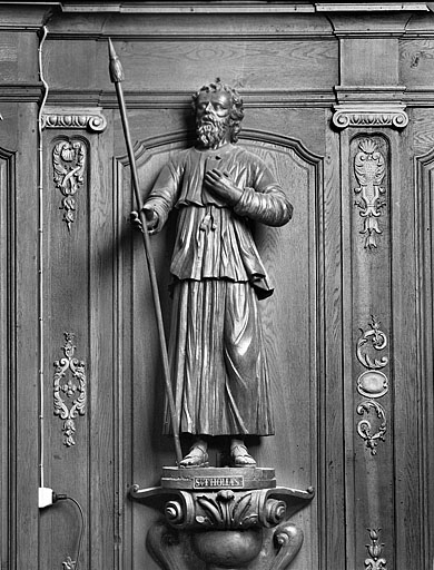 Saint Thomas. © Yves Sancey / Région Bourgogne-Franche-Comté, Inventaire du patrimoine - 1982