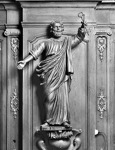 Saint Pierre. © Yves Sancey / Région Bourgogne-Franche-Comté, Inventaire du patrimoine - 1982