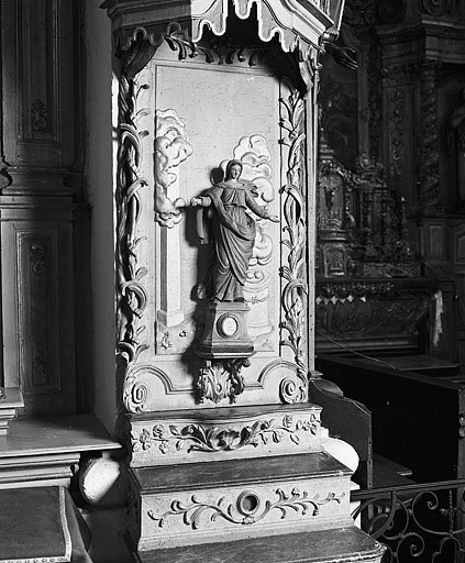 Sainte Agathe. © Yves Sancey / Région Bourgogne-Franche-Comté, Inventaire du patrimoine - 1982