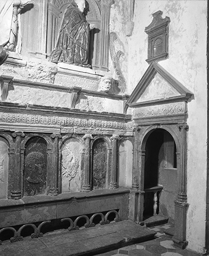 Façade ouest de la chapelle. © Yves Sancey / Région Bourgogne-Franche-Comté, Inventaire du patrimoine - 1982