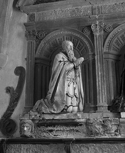 Détail : Jean d'Andelot, bailli de Dole. © Yves Sancey / Région Bourgogne-Franche-Comté, Inventaire du patrimoine - 1982