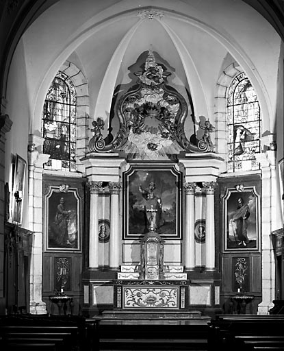 Vue d'ensemble. © Yves Sancey / Région Bourgogne-Franche-Comté, Inventaire du patrimoine - 1982