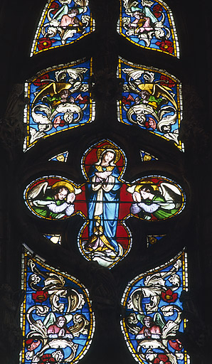 Détail de l'Assomption. © Yves Sancey / Région Bourgogne-Franche-Comté, Inventaire du patrimoine - 1986