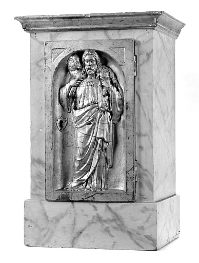 Vue d'ensemble, trois quarts droit. © Jérôme Mongreville / Région Bourgogne-Franche-Comté, Inventaire du patrimoine - 1987