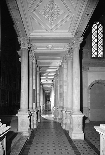 Ensemble du bas-côté gauche. © Jérôme Mongreville / Région Bourgogne-Franche-Comté, Inventaire du patrimoine - 1987