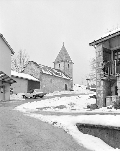 Vue générale depuis le nord-est. © Yves Sancey / Région Bourgogne-Franche-Comté, Inventaire du patrimoine - 1996