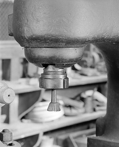 Détail de la fraise. © Yves Sancey / Région Bourgogne-Franche-Comté, Inventaire du patrimoine - 2002