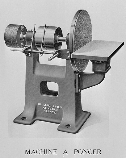 Machine à poncer. © Yves Sancey / Région Bourgogne-Franche-Comté, Inventaire du patrimoine - 2002
