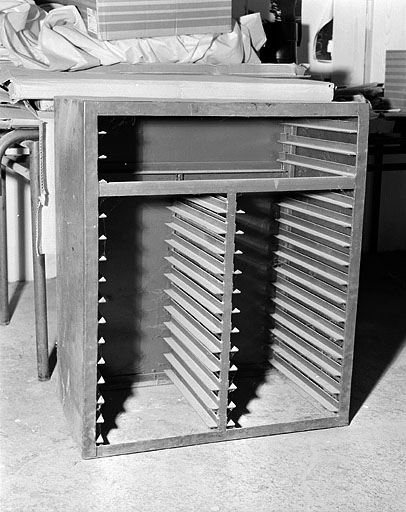 Meuble à galées à deux travées. © Jérôme Mongreville / Région Bourgogne-Franche-Comté, Inventaire du patrimoine - 2002