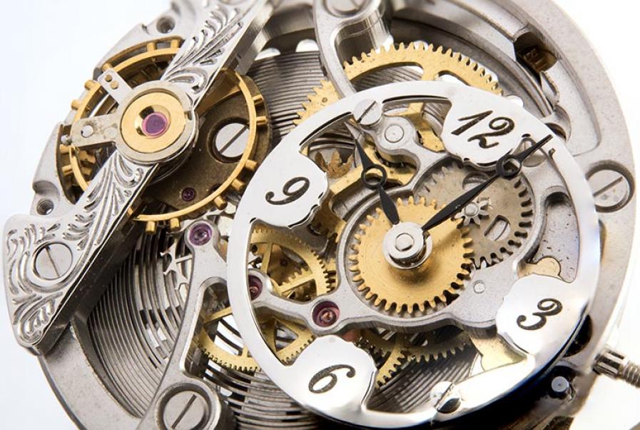 Villers-le-Lac (25) : mouvement de montre mécanique Berthet Horlogerie © phot. S. Dourlot / Région Bourgogne-Franche-Comté, Inventaire du patrimoine, 2018