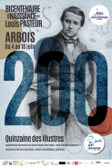 affiche colloque bicentenaire de la naissance de Louis Pasteur 
