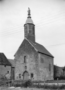 Façade et mur droit. © Région Bourgogne-Franche-Comté, Inventaire du patrimoine