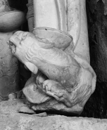 Détail du démon. © Région Bourgogne-Franche-Comté, Inventaire du patrimoine