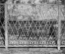 Détail du portillon. © Région Bourgogne-Franche-Comté, Inventaire du patrimoine