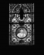 Vitraux n°5 : détail des parties inférieures. © Région Bourgogne-Franche-Comté, Inventaire du patrimoine
