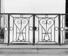 Grille de communion. © Région Bourgogne-Franche-Comté, Inventaire du patrimoine