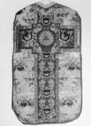 Vue de dos de la chasuble. © Région Bourgogne-Franche-Comté, Inventaire du patrimoine