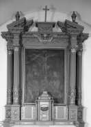 Retable du maître autel © Région Bourgogne-Franche-Comté, Inventaire du patrimoine