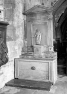 Autel retable gauche © Région Bourgogne-Franche-Comté, Inventaire du patrimoine