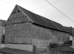 Elévation postérieure. © Région Bourgogne-Franche-Comté, Inventaire du patrimoine