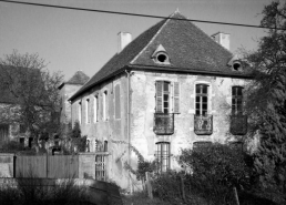 Elévations gauche et postérieure. © Région Bourgogne-Franche-Comté, Inventaire du patrimoine