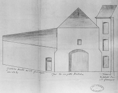 Porte de ville © Région Bourgogne-Franche-Comté, Inventaire du patrimoine