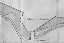 Bastion fortification d'agglomération © Région Bourgogne-Franche-Comté, Inventaire du patrimoine